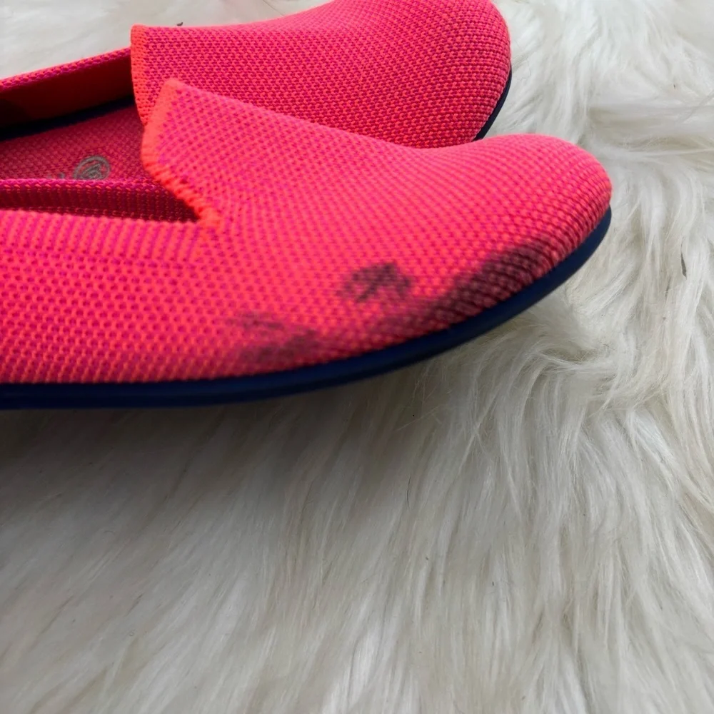 Rothy's Kids Neon Pink Moccasins Size 13 Kids